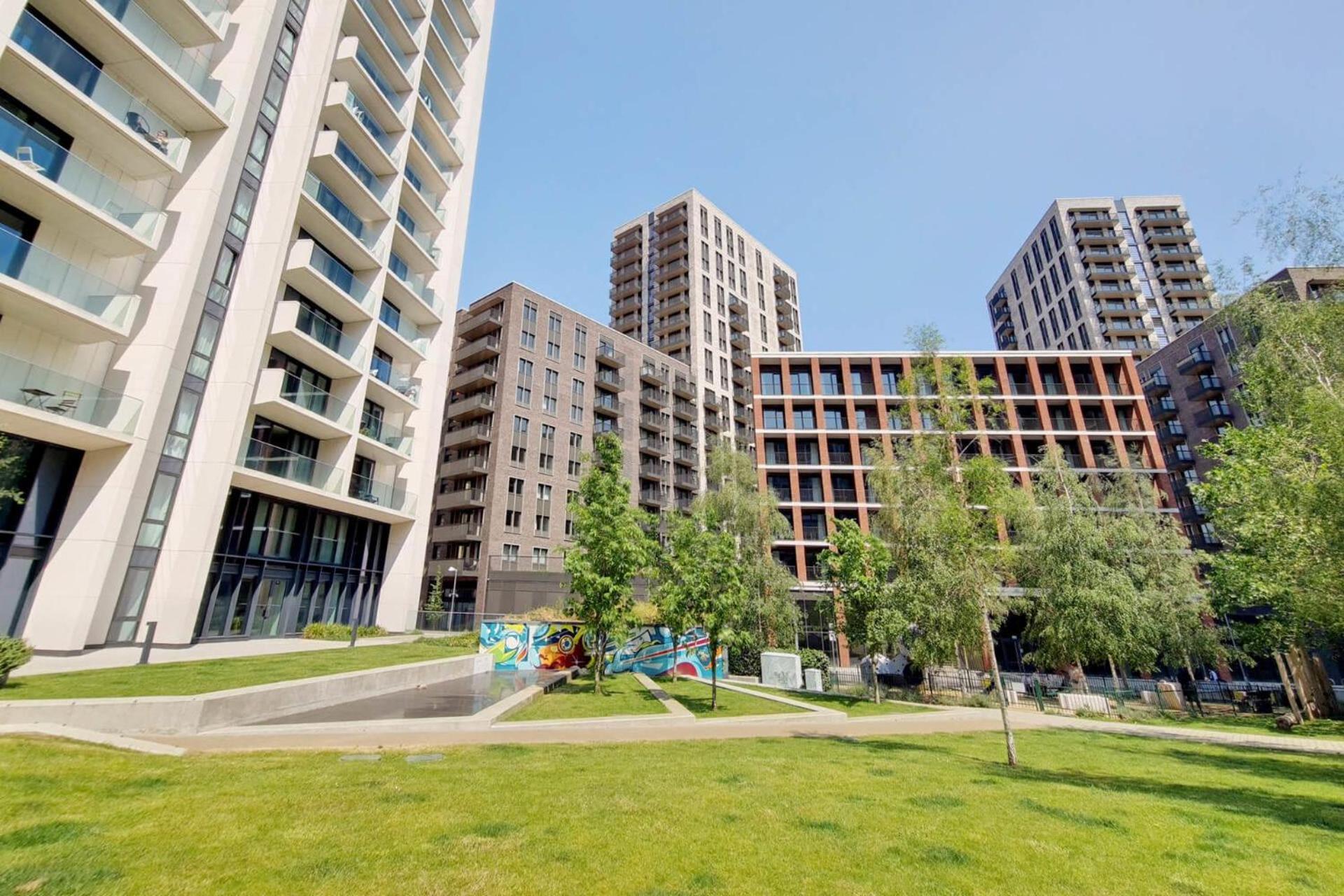 Botanical-Inspired Apartments At Repton Gardens Right In The Heart Of Wembley Park London Exterior foto